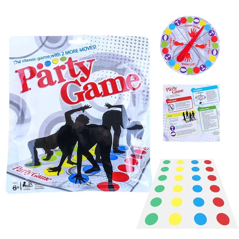 Party Games For 5 Year Olds Indoors - Permainan Pesta Twister - Mainan Olahraga