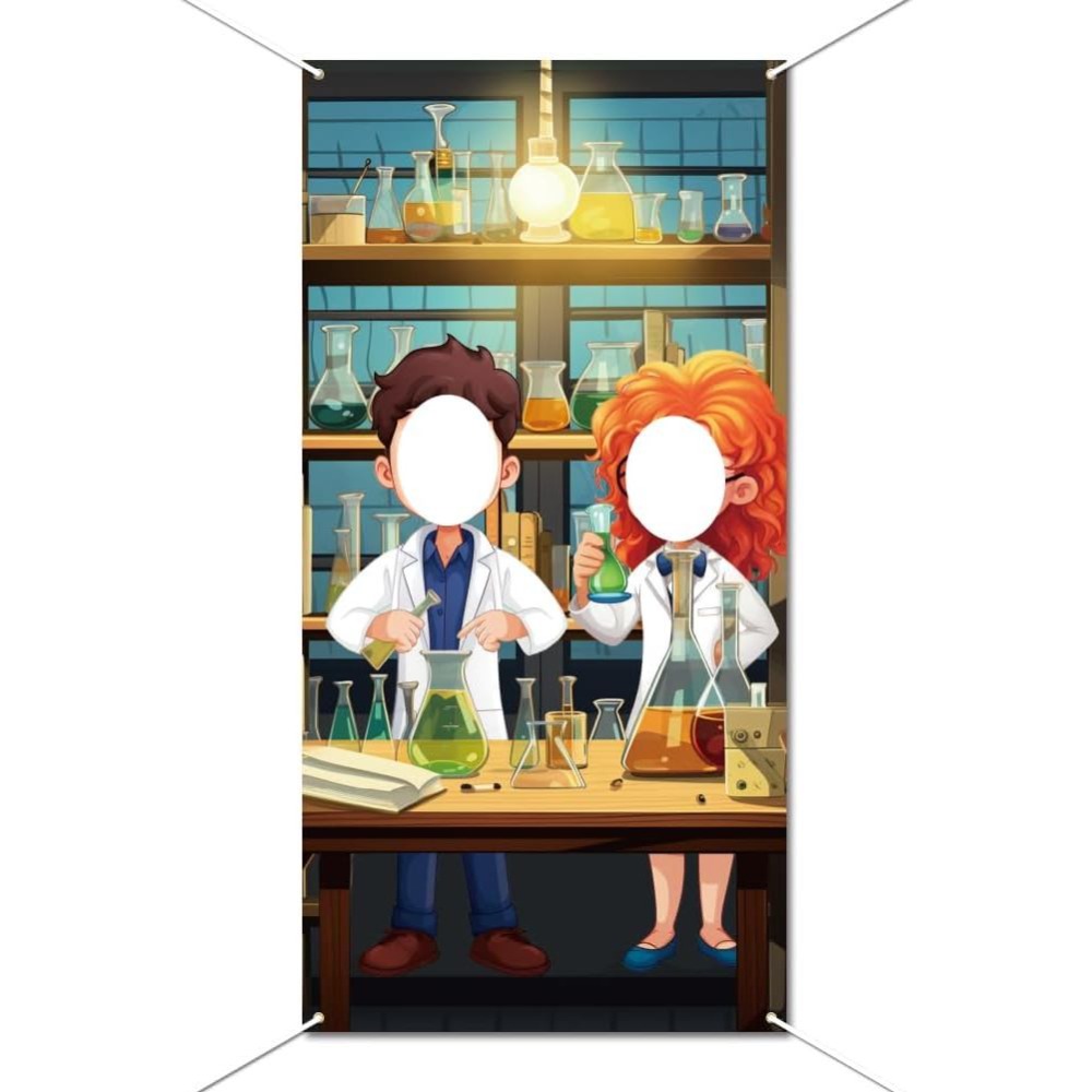 Party Games Lab - Latar Belakang Pesta Sains, Dekorasi Pesta