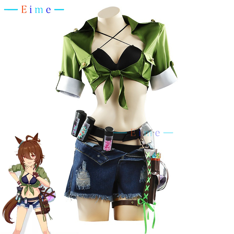 Party Games Lab - Kostum Cosplay Agnes Tachyon, gaun Cosplay