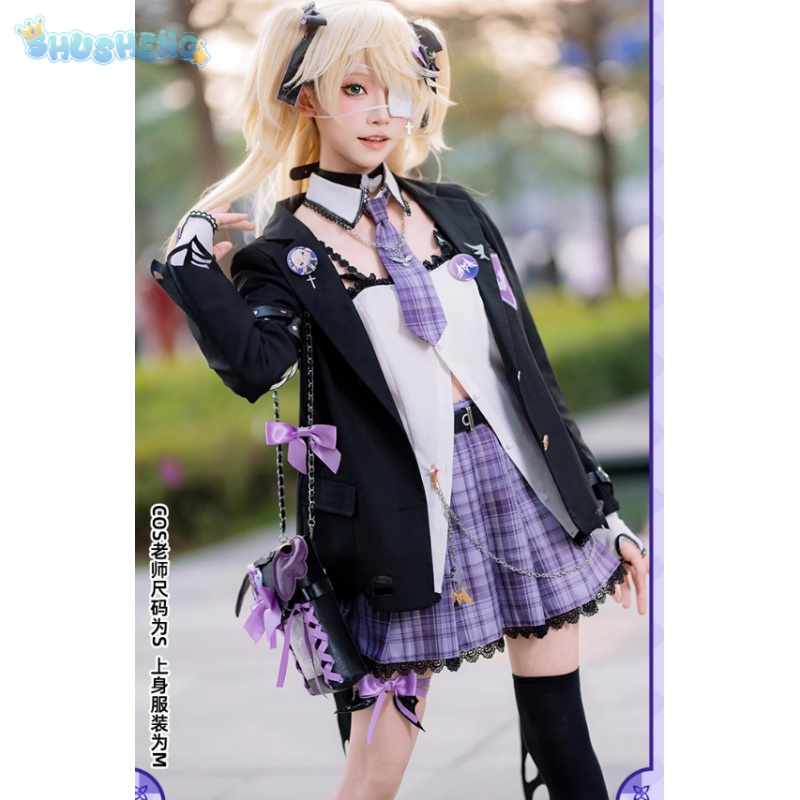Party Games Shop - Kostum Cosplay Fischl Game Genshin Impact