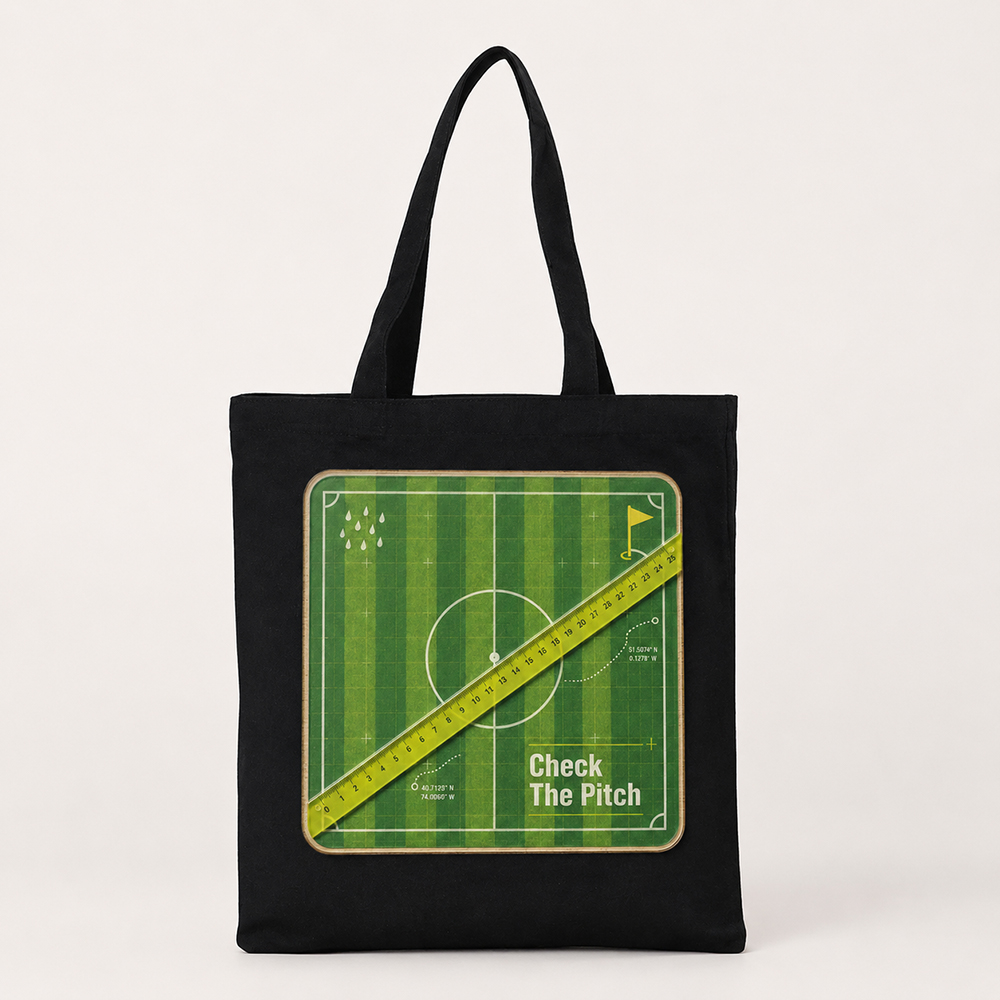 Party Games Shop - Tas Kanvas Vibe Fest Custom Cetak