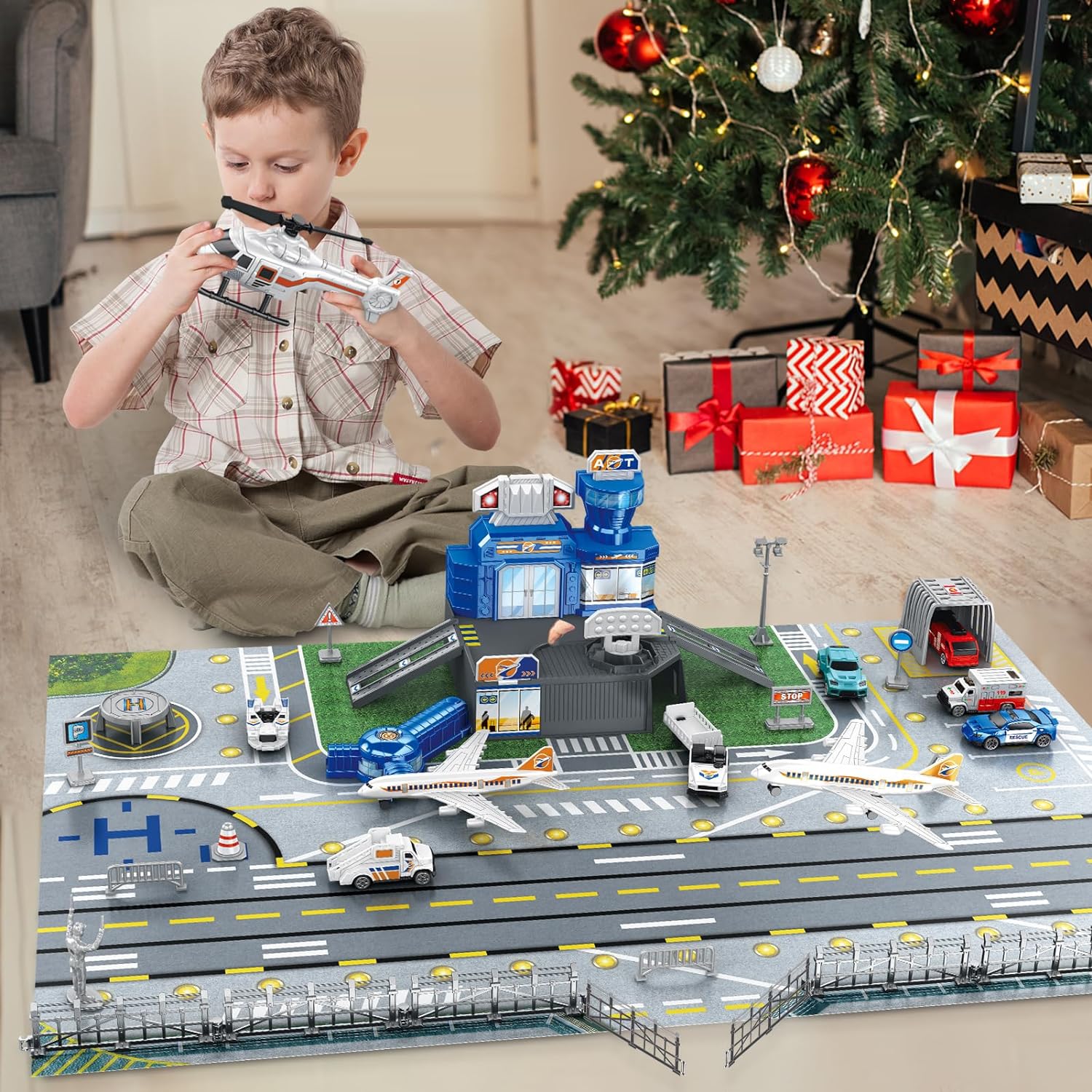 Set Mainan Pemandangan Bandara - Party Games New Year ulasan dan harga
