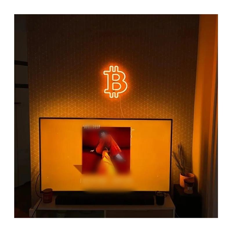 Tanda Neon Bitcoin, Dekorasi D - Party Games Shop ulasan dan harga