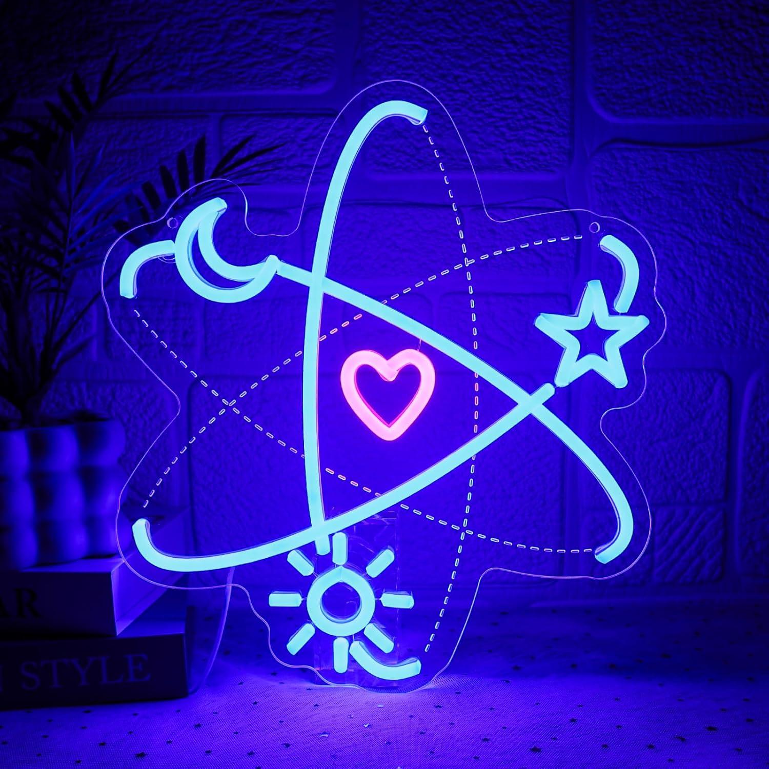 Lampu LED Neon Atomic USB yang - Party Games Lab ulasan dan harga