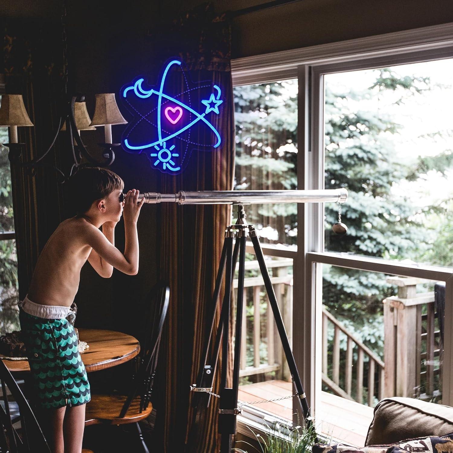 Lampu LED Neon Atomic USB yang - Party Games Lab ulasan dan harga