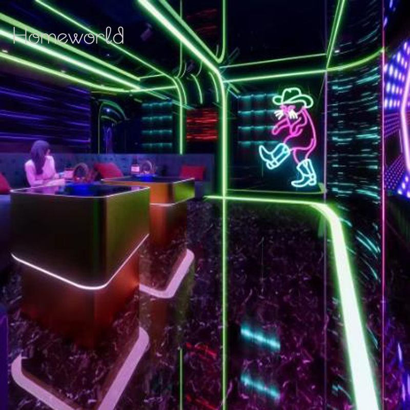 Tanda Lampu Neon Kucing Koboi  - Party Games Shop ulasan dan harga