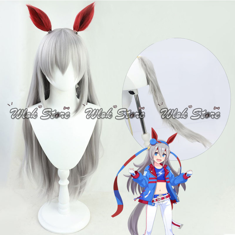 Wig Cosplay Anime Pretty Derby - Party Games Crossplay ulasan dan harga