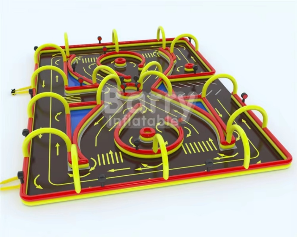 Sirkuit Balap Go Kart Tiup Tah - Party Games Lab ulasan dan harga