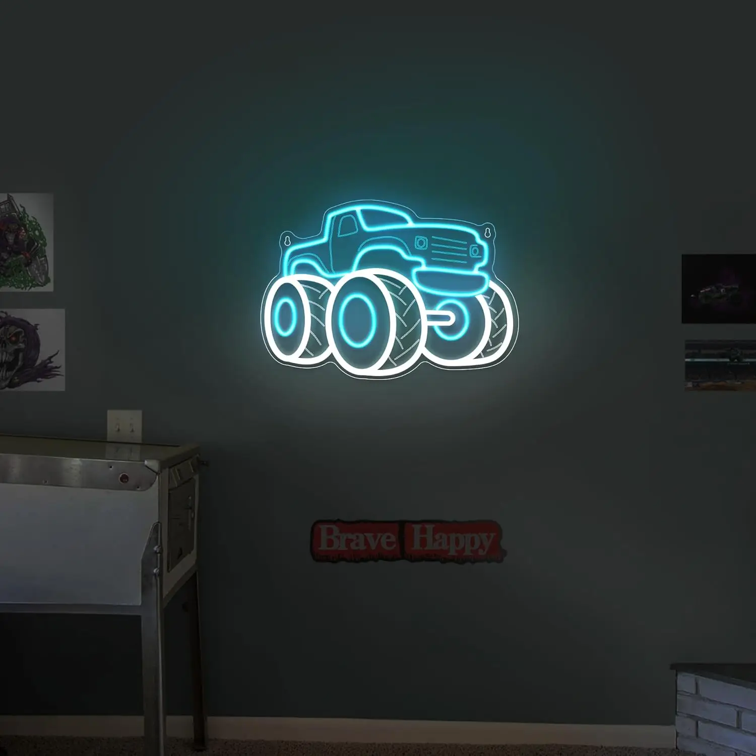 Lampu Neon LED USB Dimmable un - Party Games Shop ulasan dan harga