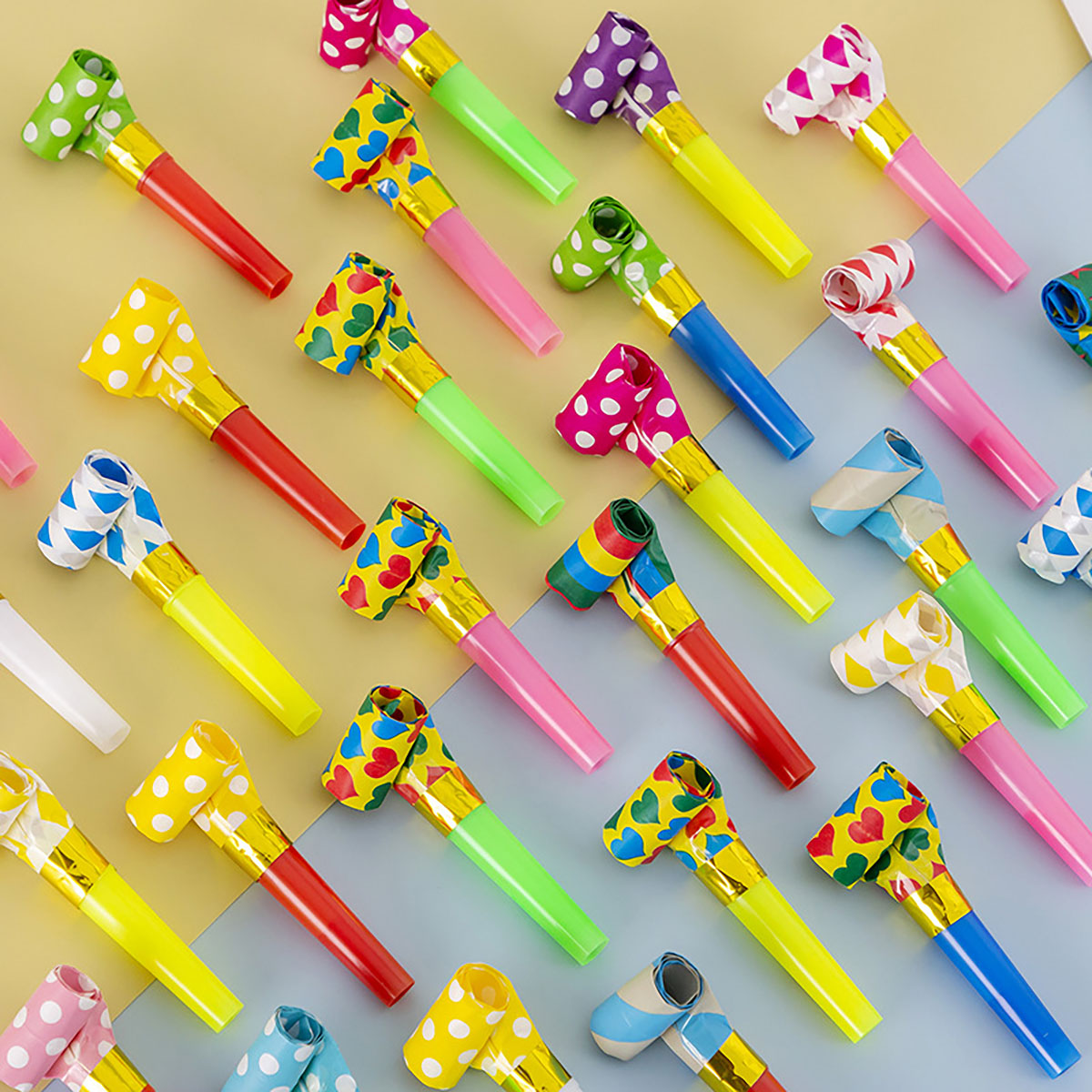 30 buah mainan peluit warna-wa - Party Games Engagement ulasan dan harga