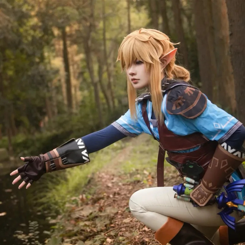 Kostum Cosplay Link Game Zelda - Zelda Party Games ulasan dan harga