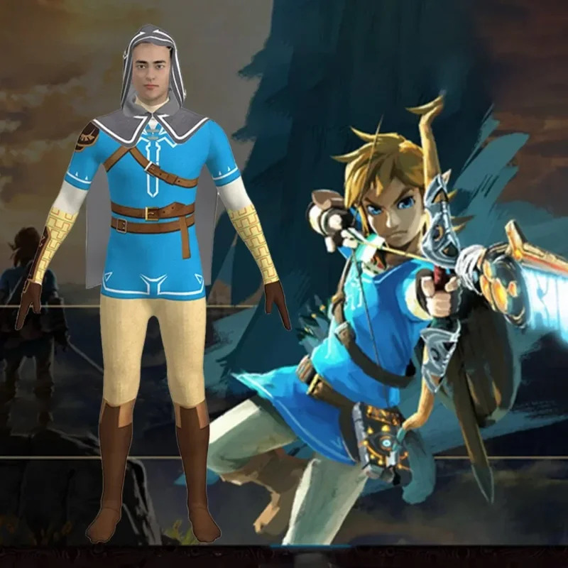 Kostum Cosplay Jumpsuit Anak-a - Zelda Party Games ulasan dan harga