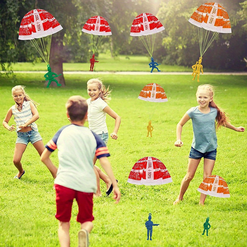 Mainan parasut anak, 10/100 bu - Party Games Kids Ideas ulasan dan harga