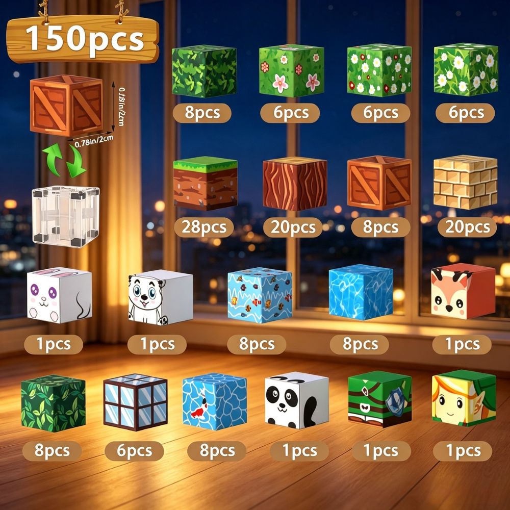 KAVOWORLD 150pcs Blok Bangunan - Party Games For 5 Year Olds Indoors ulasan dan harga
