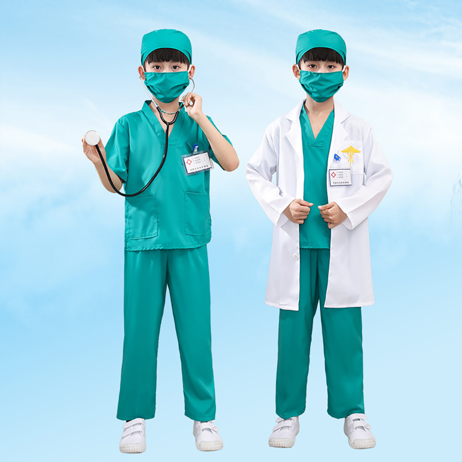 Seragam Kerja Dokter Perawat S - Party Games Crossplay ulasan dan harga