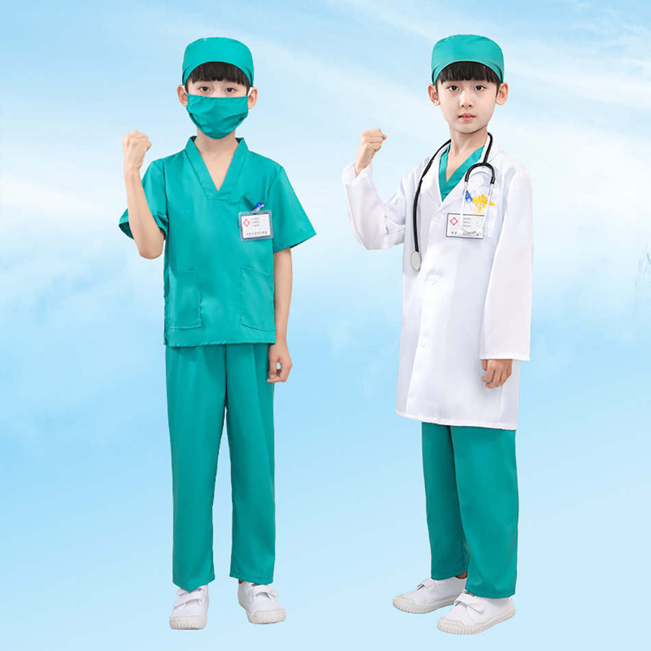 Seragam Kerja Dokter Perawat S - Party Games Crossplay ulasan dan harga