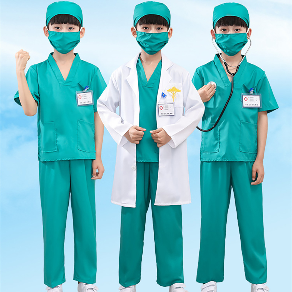Seragam Kerja Dokter Perawat S - Party Games Crossplay ulasan dan harga